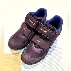 GEOX waterproof boy shoes, navy blue, size 1